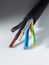 Rubber cables